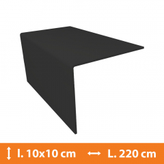 Corniere PVC Gris - 10 x 10 cm